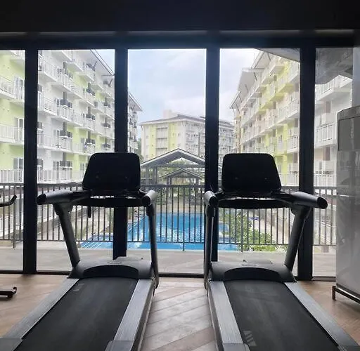 212b Amani Grand Residences Near Mactan Airport With Pool, Gym, Wifi, Netflix * マクタン