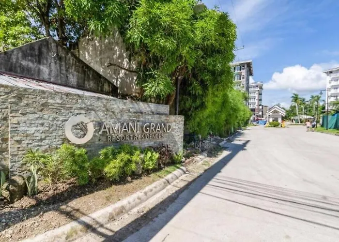 アパート 212b Amani Grand Residences Near Mactan Airport With Pool, Gym, Wifi, Netflix マクタン