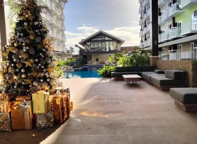 アパート 212b Amani Grand Residences Near Mactan Airport With Pool, Gym, Wifi, Netflix マクタン